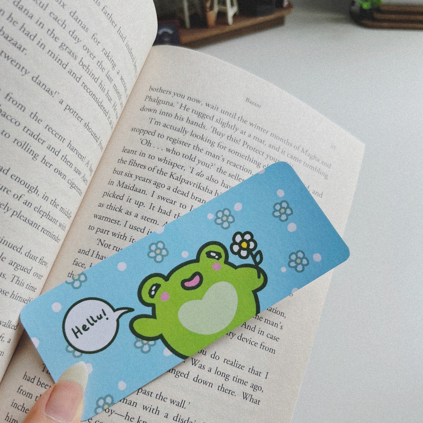 Froggy Theme Bookmarks (Set of Two)