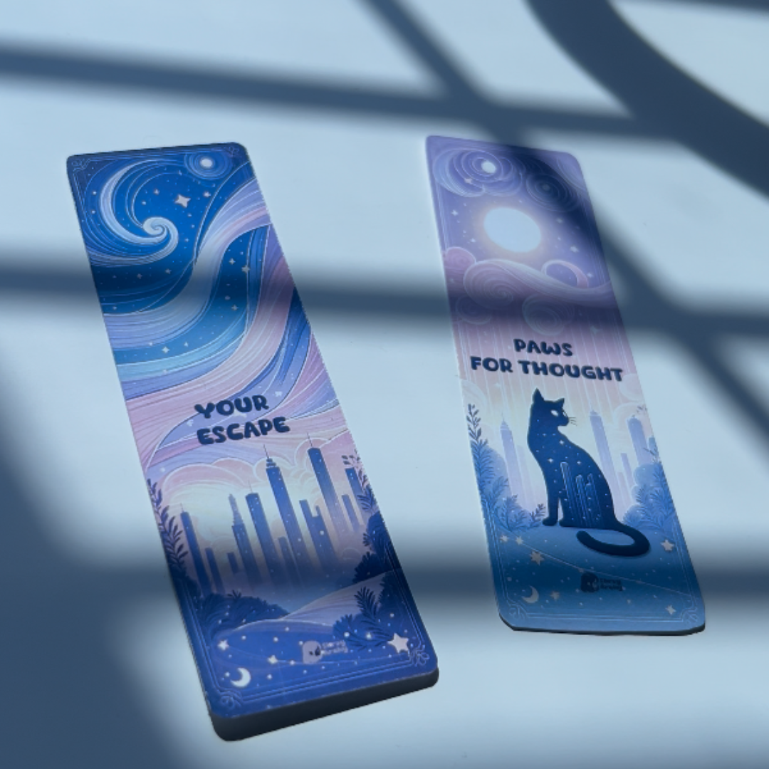 Pastel Theme Bookmarks - Set of Two