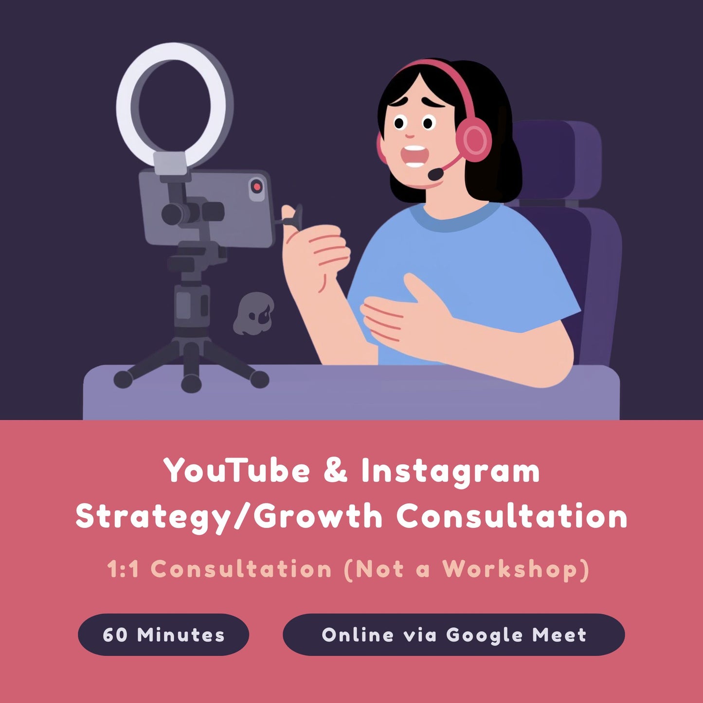 YouTube & Instagram Strategy/Growth Consultation