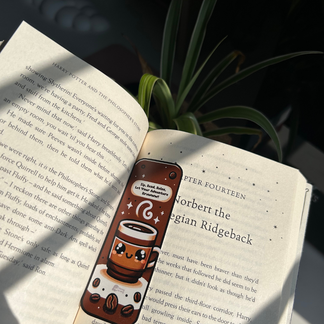 Coffee Theme Bookmarks - Set of Two
