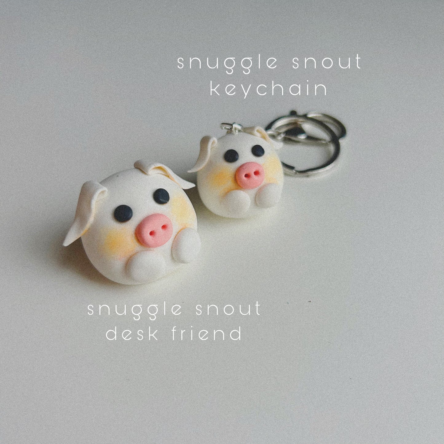 Snuggle Snout Combo: Keychain + Desk Friend