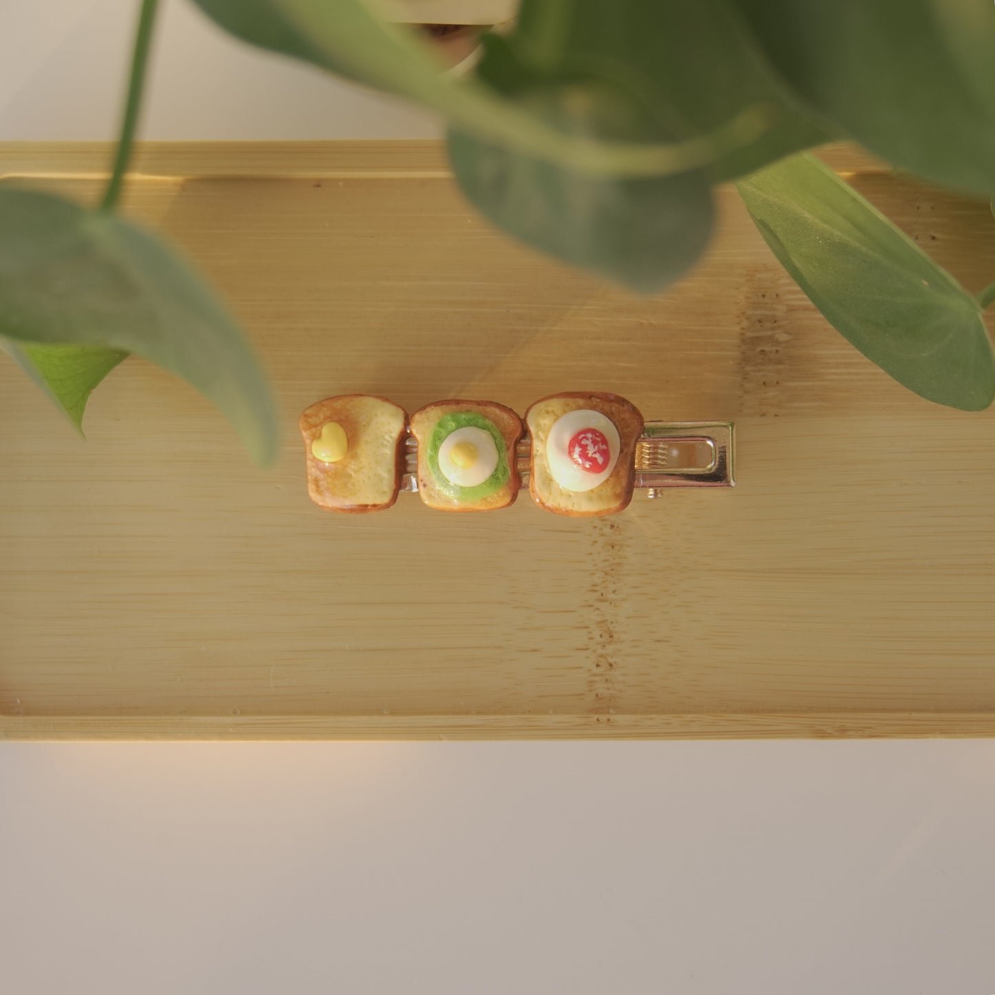 Toast Hair Clip
