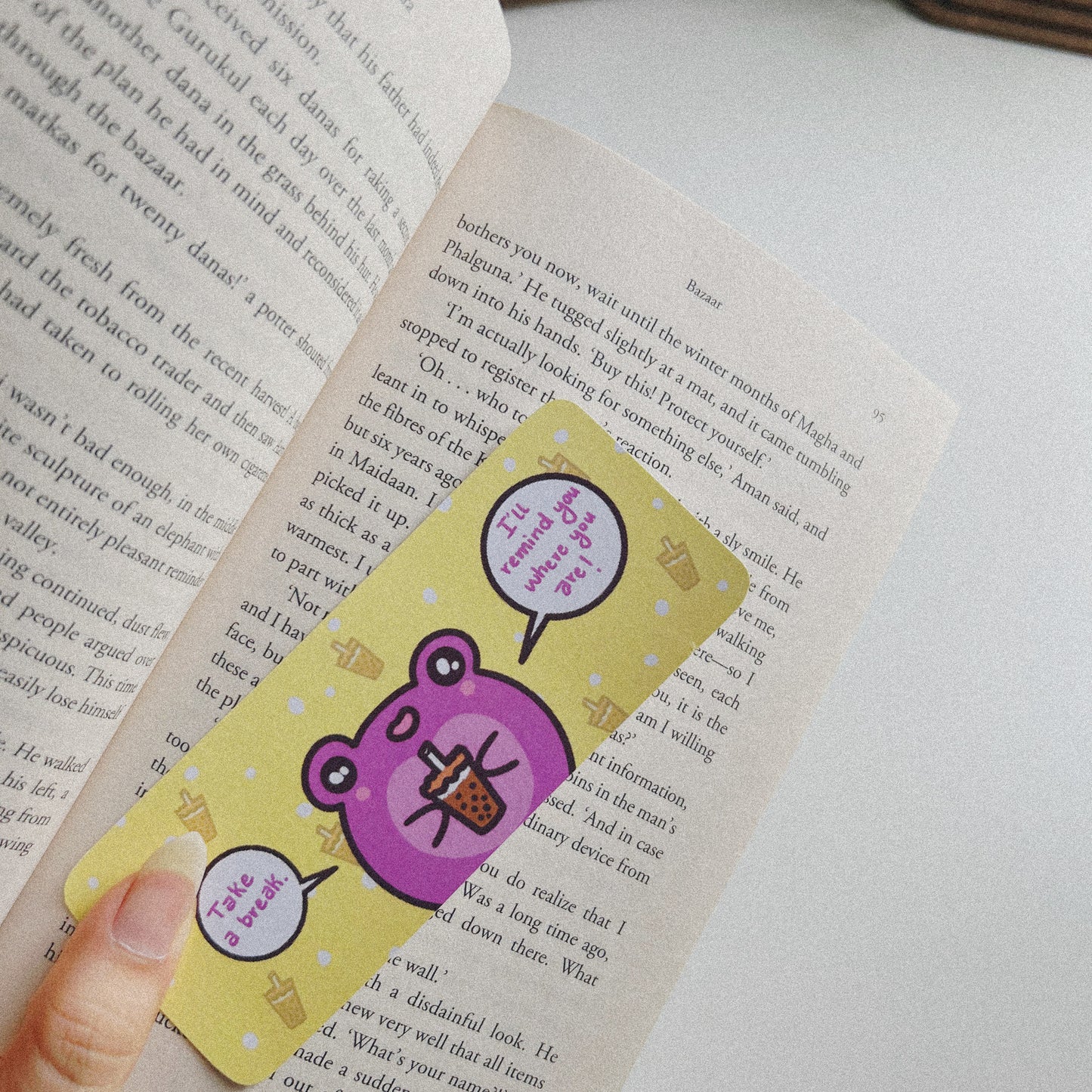 Froggy Theme Bookmarks (Set of Two)