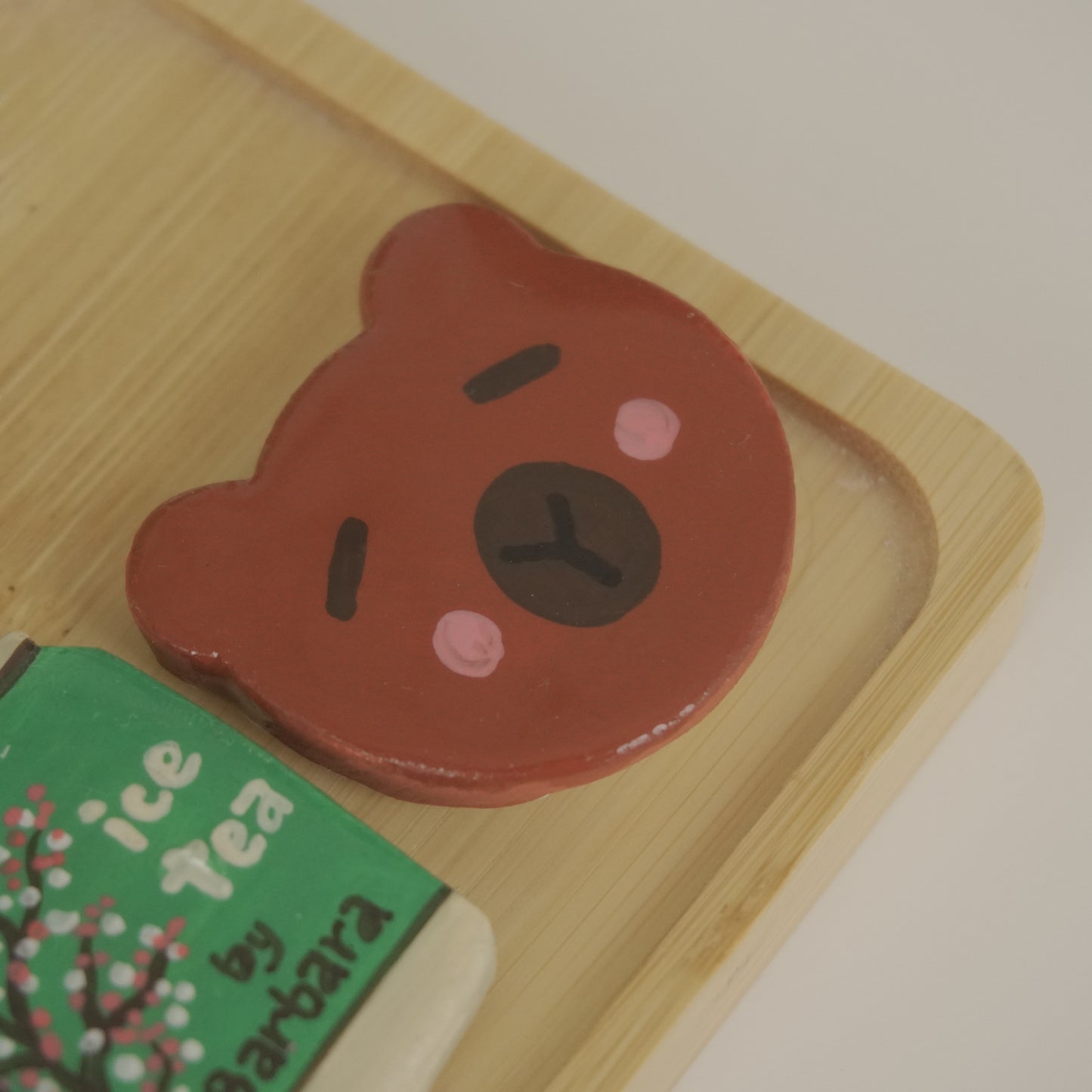 Single Clay Magnet