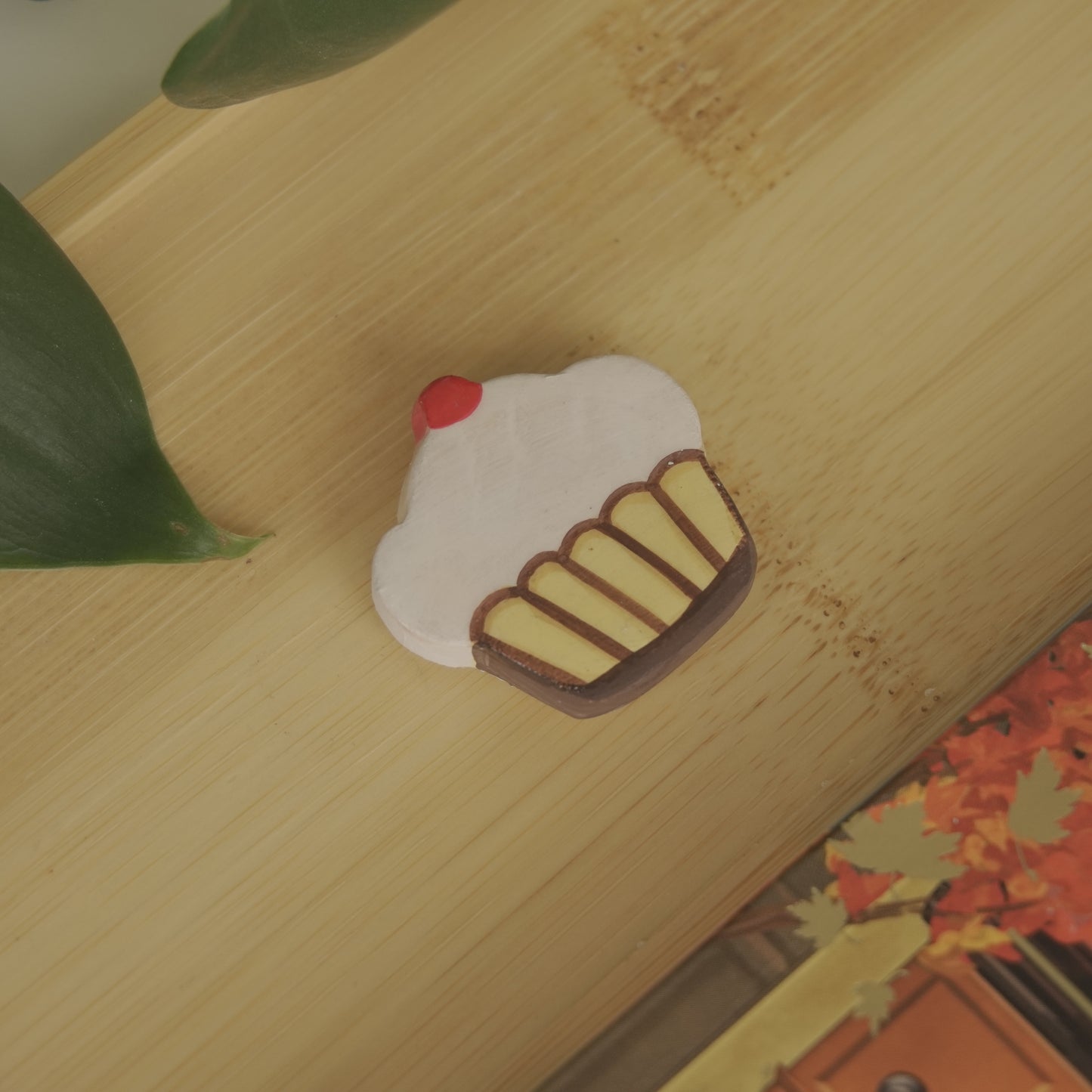 Single Clay Magnet