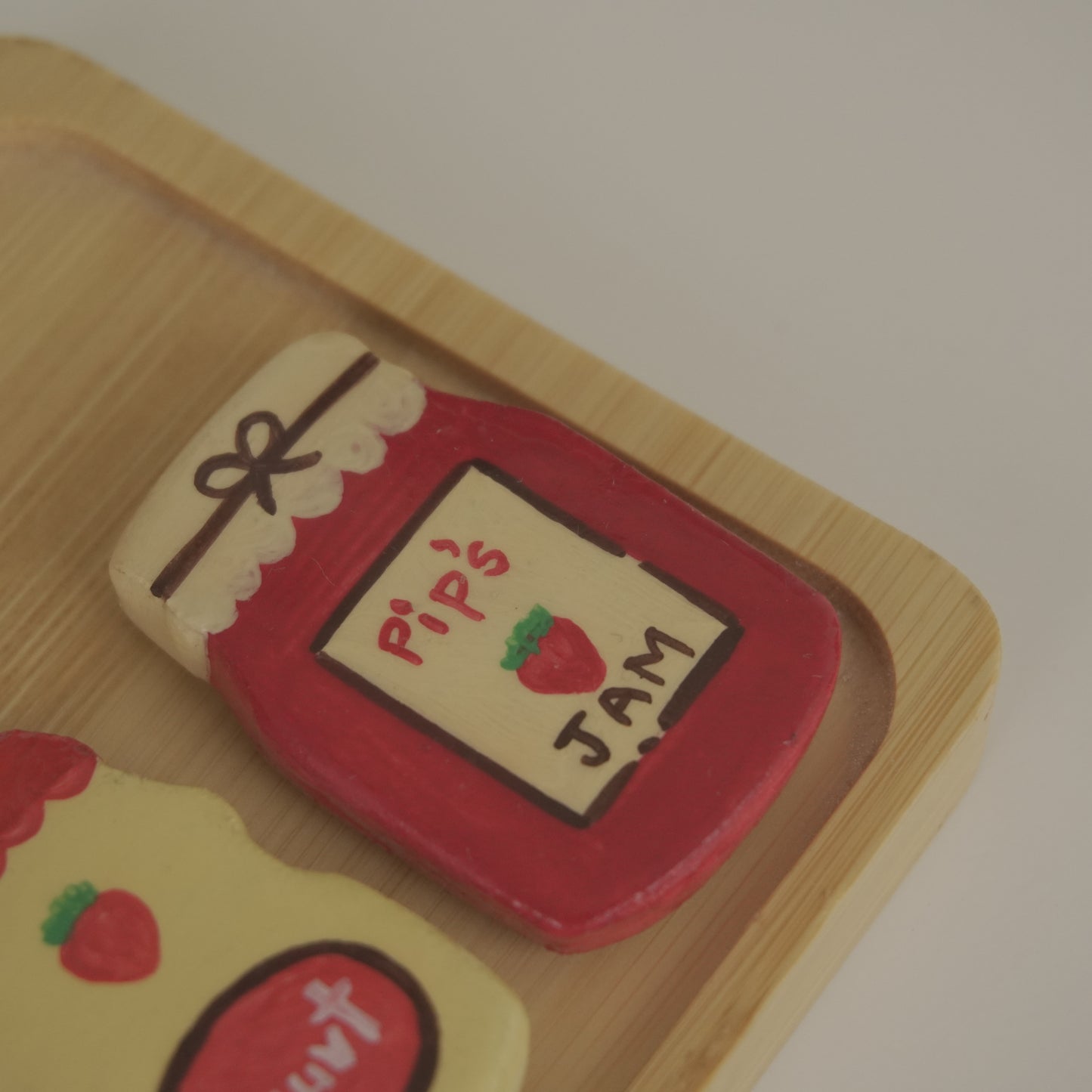 Single Clay Magnet