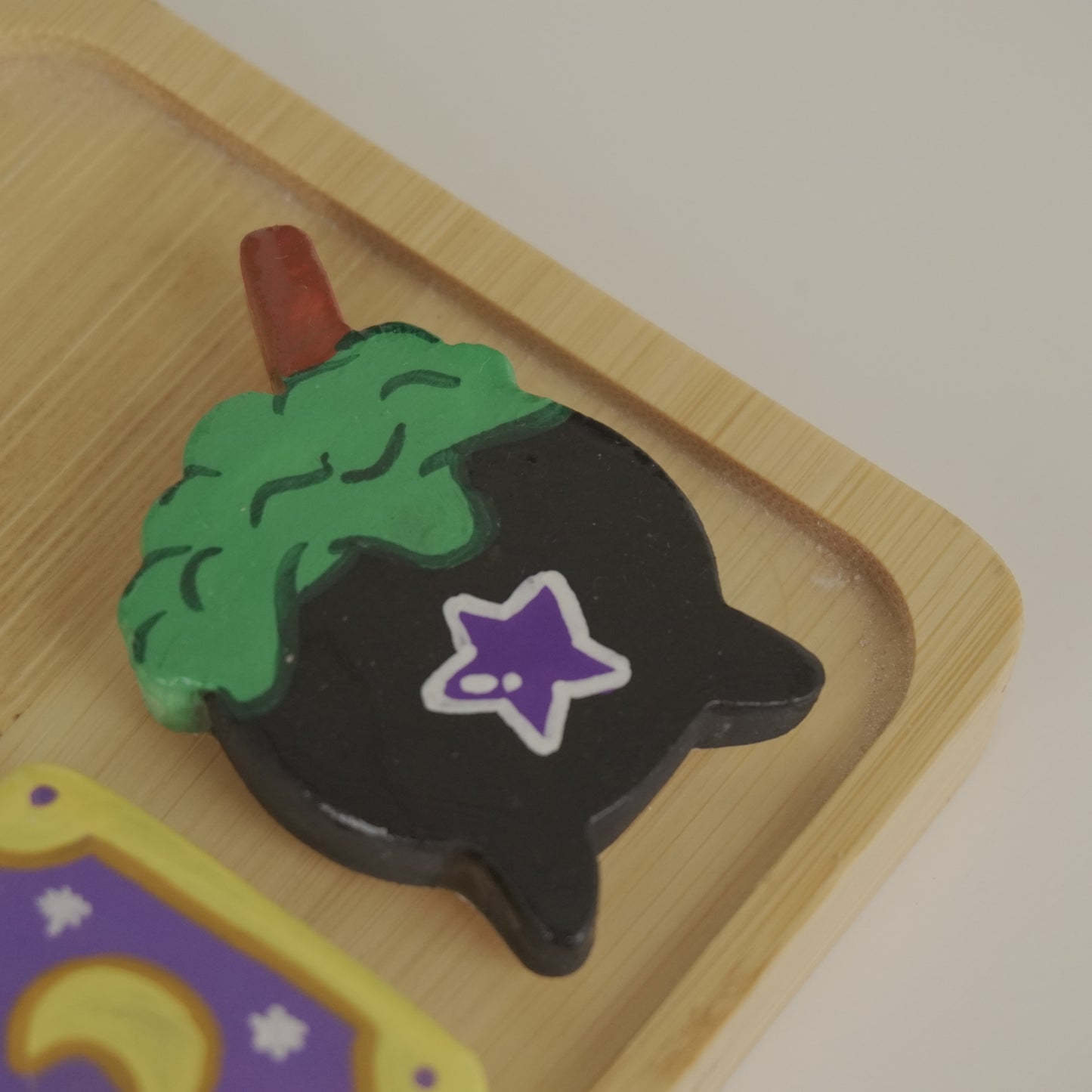 Single Clay Magnet
