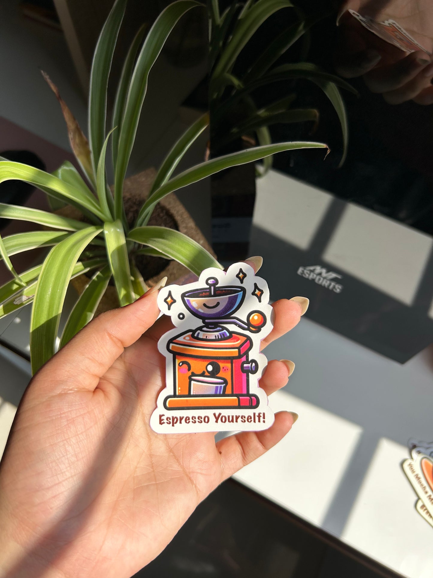 Coffee Puns Stickers (Set of 6)