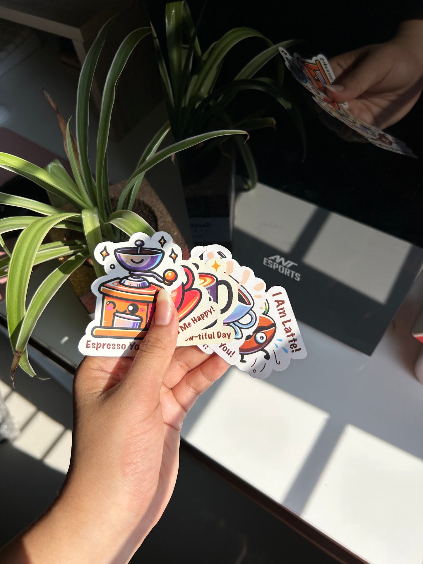 Coffee Puns Stickers (Set of 6)