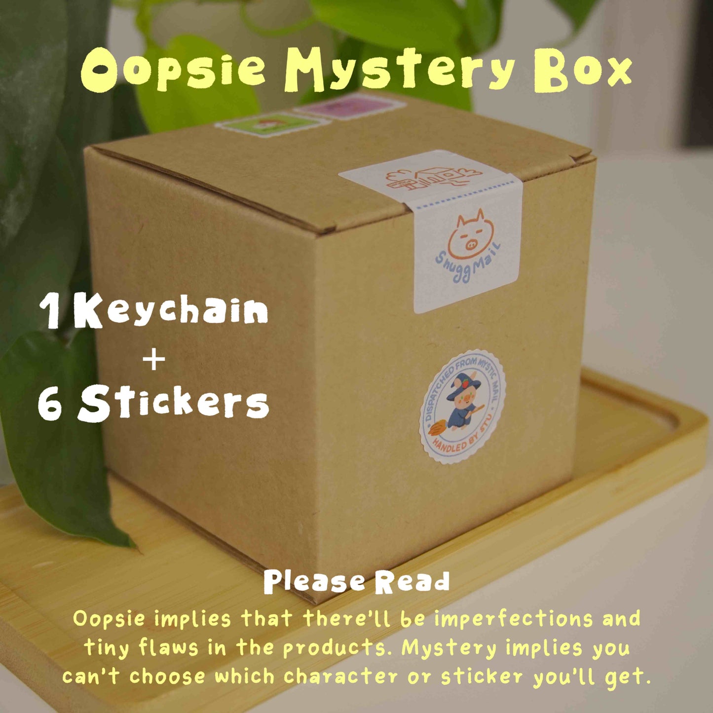 Keychain & Sticker Bundle - Oopsie Mystery Box