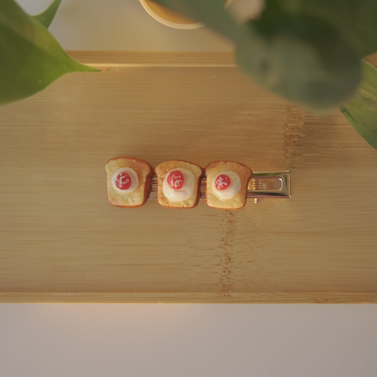 Toast Hair Clip