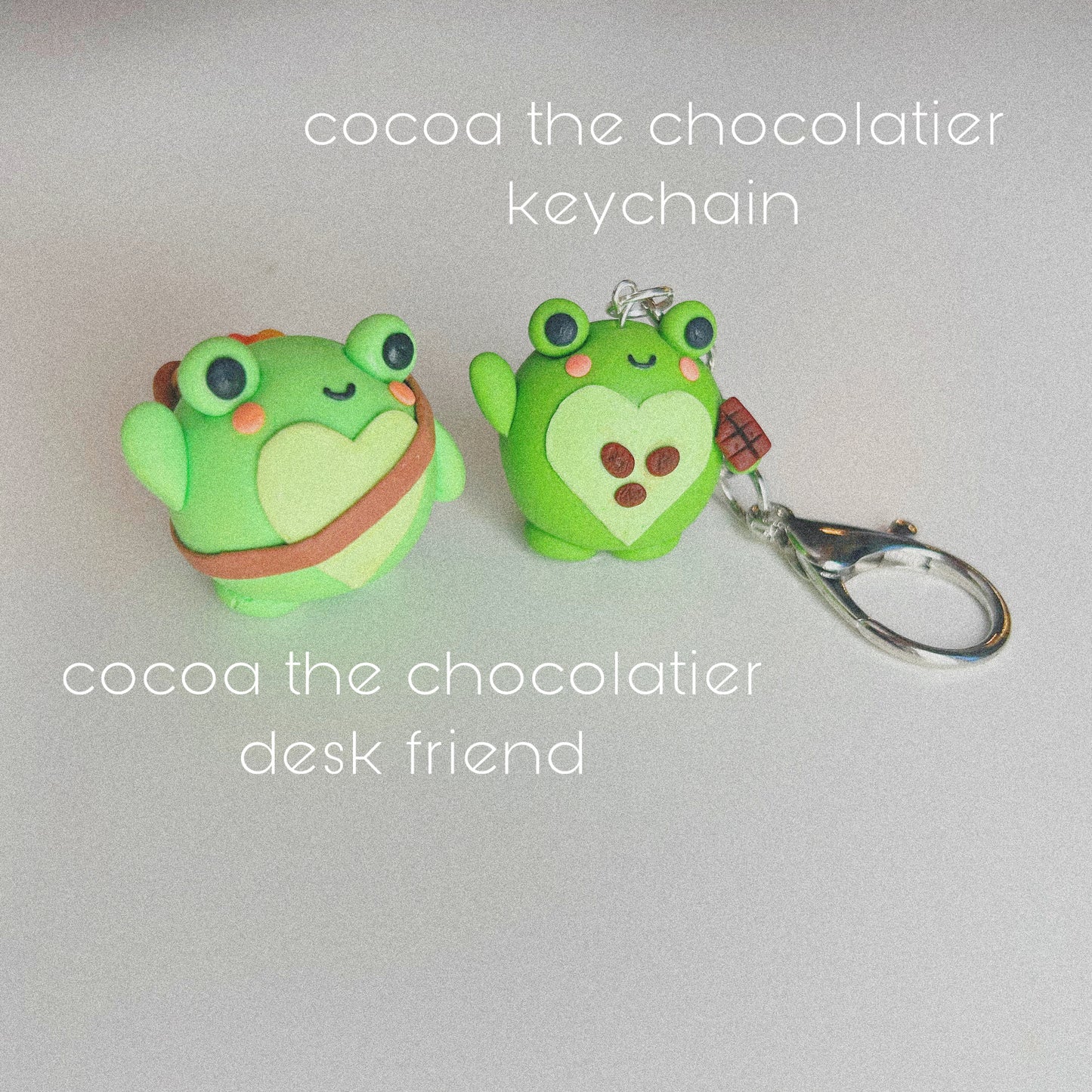 Cocoa the Chocolatier Combo: Desk Friend + Keychain