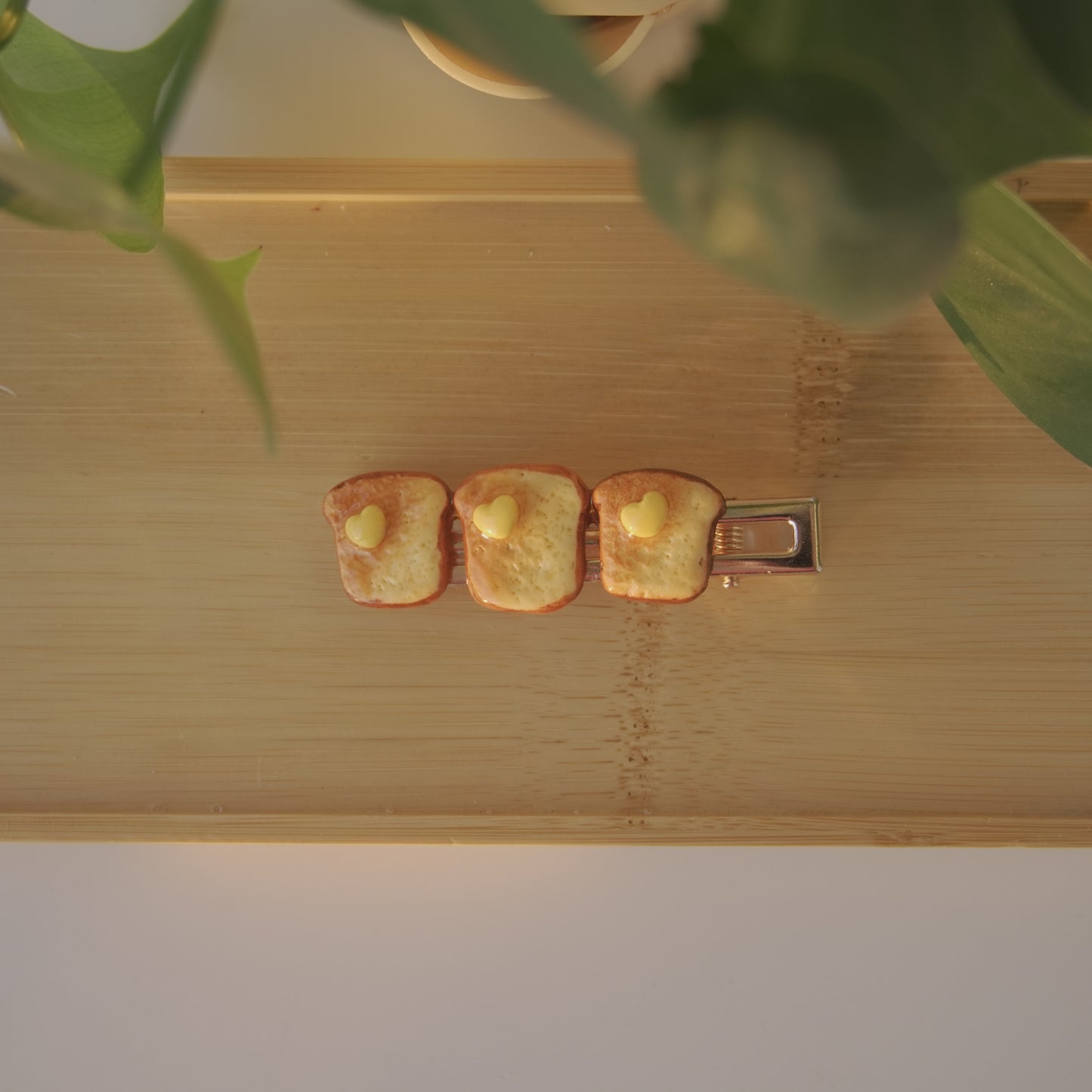 Toast Hair Clip