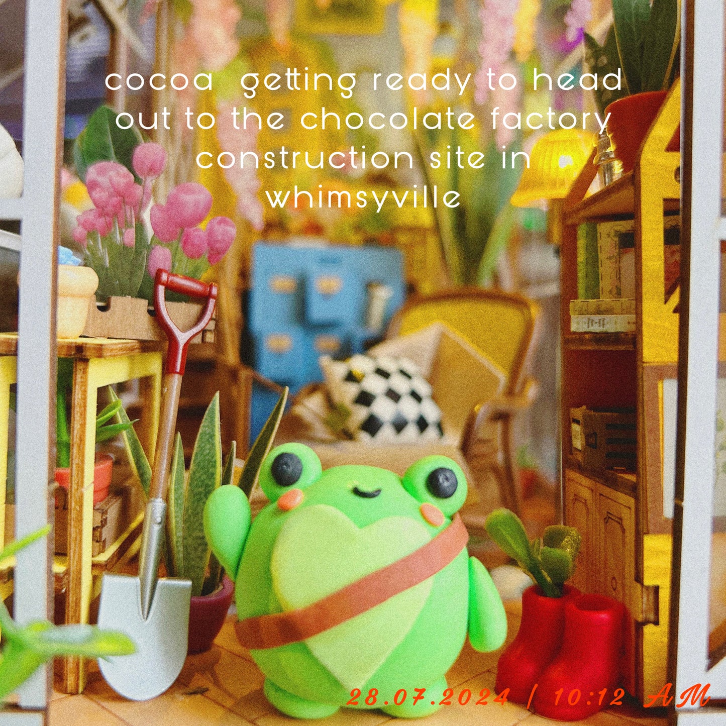 Cocoa the Chocolatier: Desk Friend