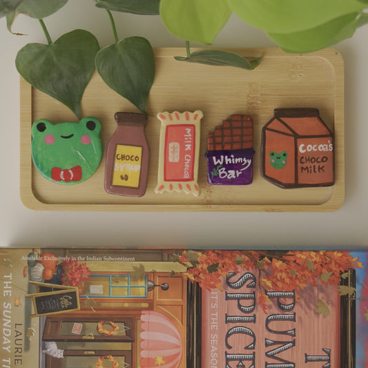 Clay Magnets - Cocoa the Chocolatier