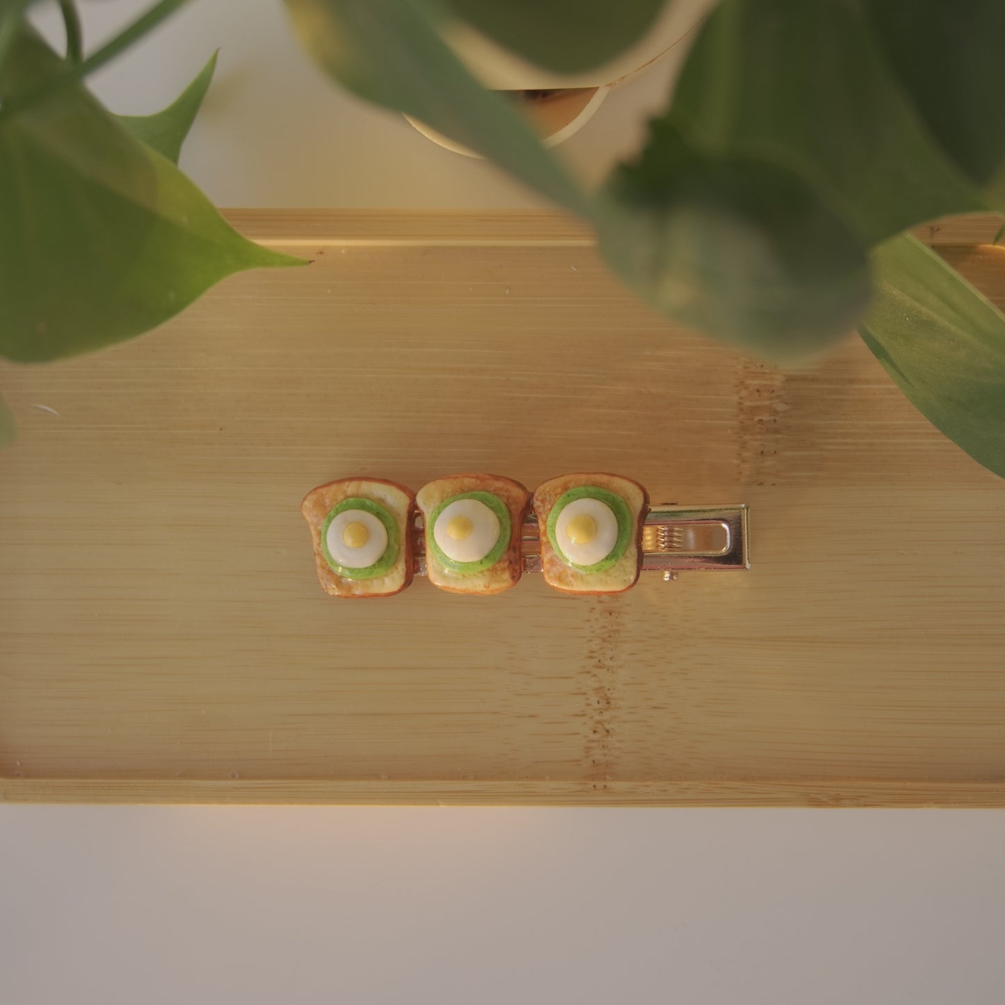 Toast Hair Clip