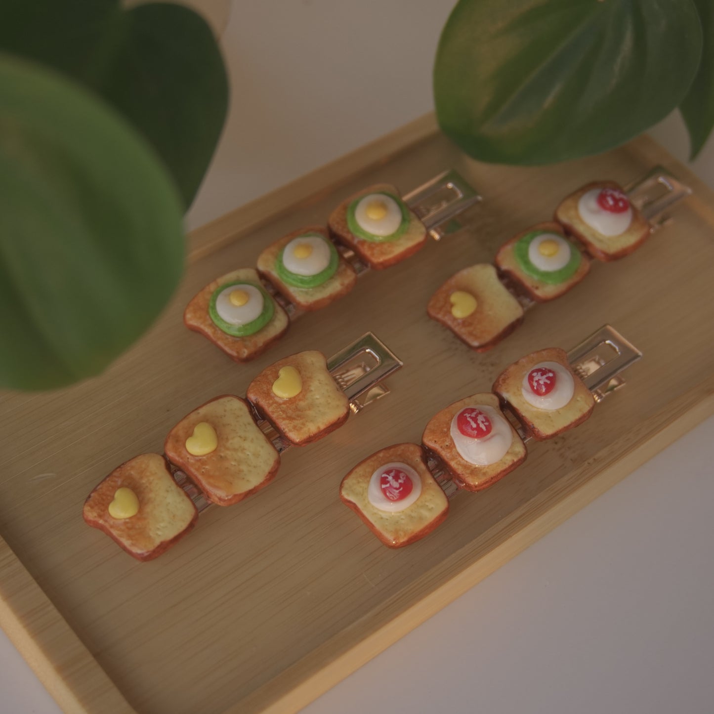 Toast Hair Clip