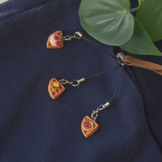 Waffle Bag/Phone Charm