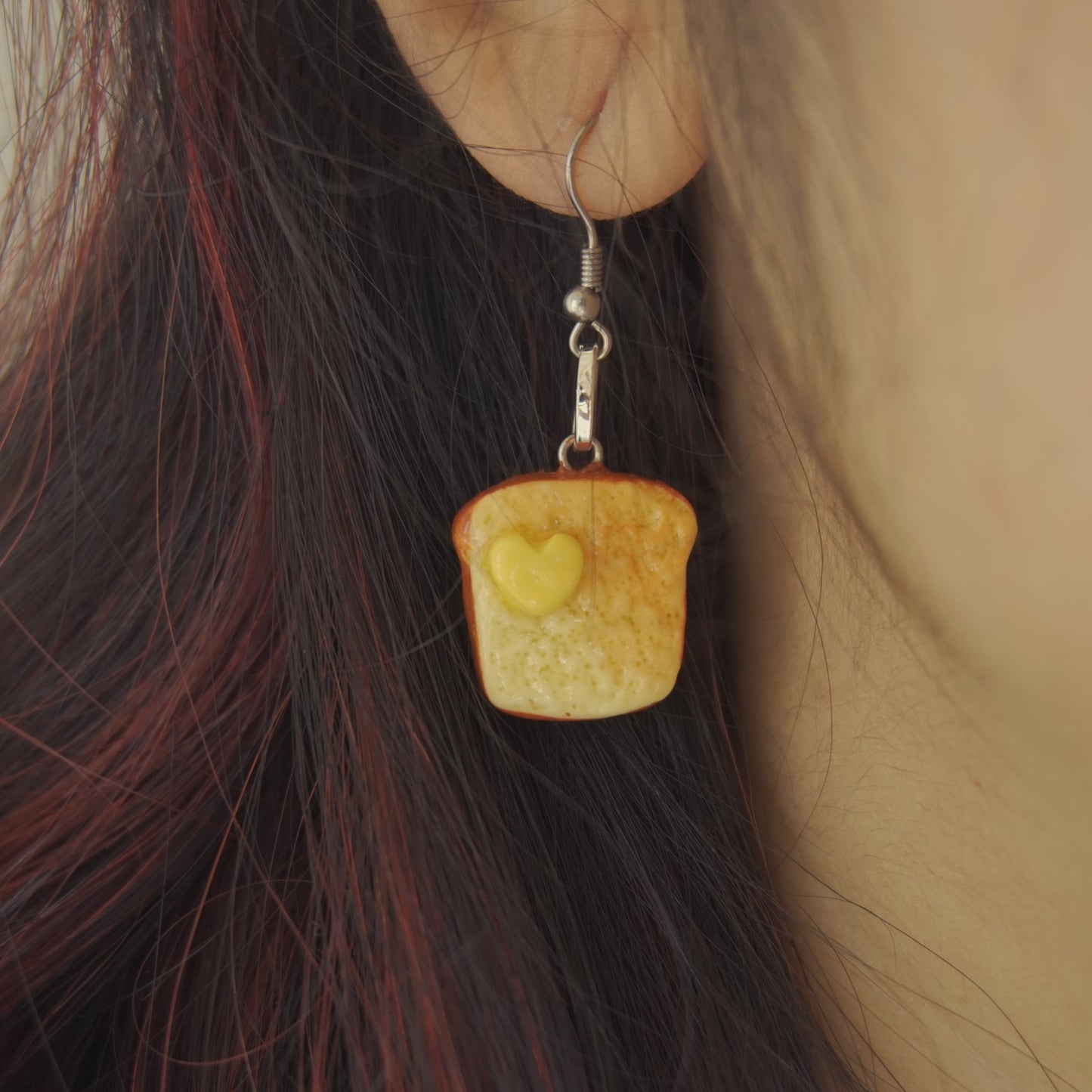 Toast Earrings