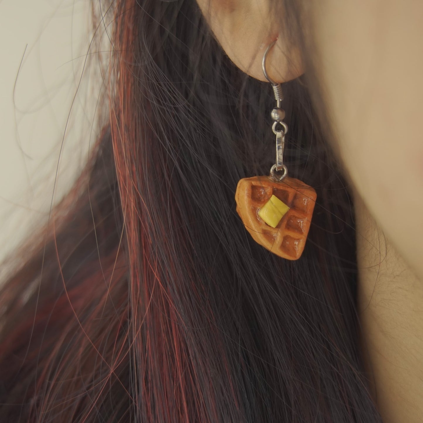 Waffle Earrings